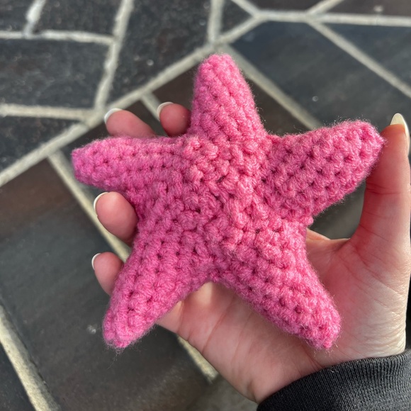 Hand Crocheted Happy Little Starfish Because You’re a Star! - Picture 5 of 6